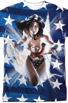 Stars Wonder Woman T-Shirt
