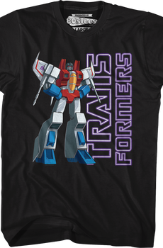 Starscream Air Commander Pose Transformers T-Shirt