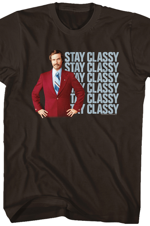 Stay Classy Anchorman T-Shirtmain product image
