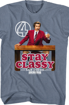Stay Classy San Diego Anchorman T-Shirt