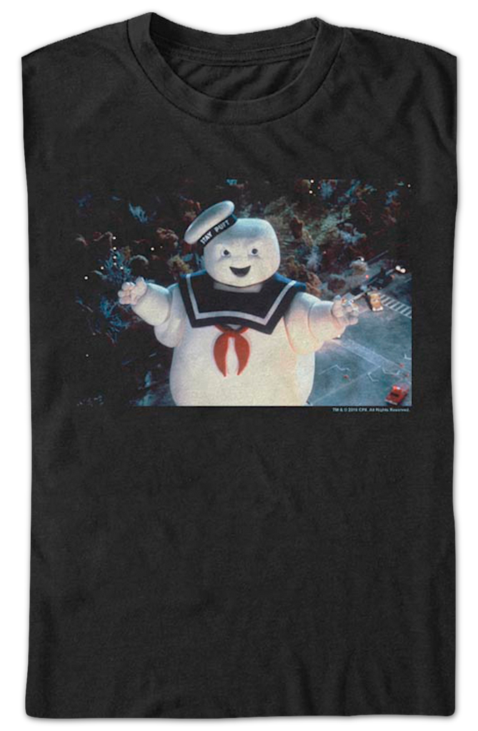 T-shirt Ghostbusters Uomo Donna Ragazzi | Stay Puft Marshmallow Man | 100% Cotone Premium - 2