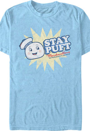 Stay Puft Marshmallows Logo Ghostbusters T-Shirt