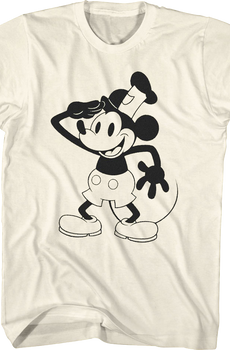 Steamboat Willie Salute Disney T-Shirt