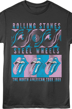 Steel Wheels North American Tour 1989 Rolling Stones T-Shirt