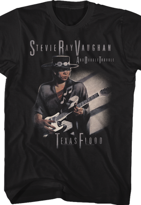 Stevie Ray Vaughan and Double Trouble Texas Flood T-Shirt