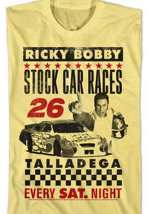 Stock Car Races Talladega Nights T-Shirt