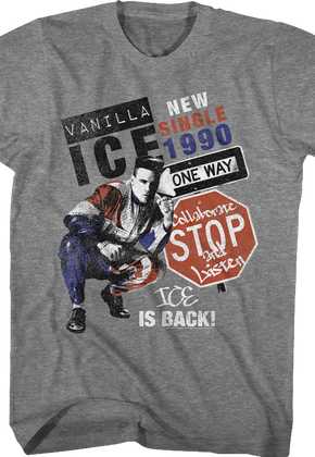 Stop Collaborate And Listen Vanilla Ice T-Shirt