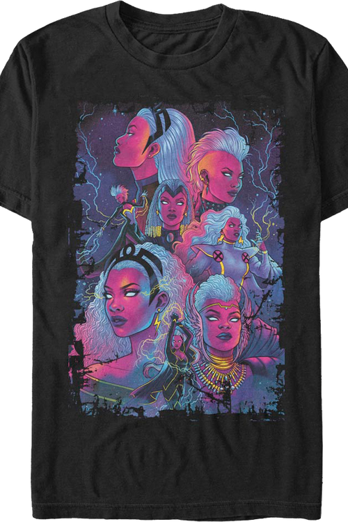 Storm Collage X-Men T-Shirtmain product image
