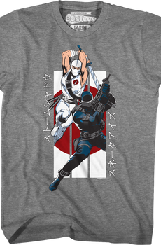Storm Shadow And Snake Eyes GI Joe T-Shirt