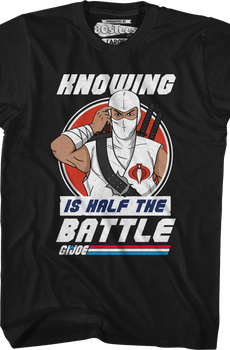 Storm Shadow Knowing Is Half The Battle GI Joe T-Shirt
