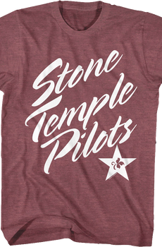 STP Fleuron Star Stone Temple Pilots T-Shirt
