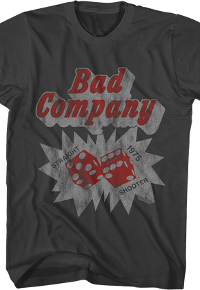 Straight Shooter 1975 Bad Company T-Shirt
