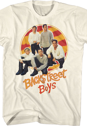 Striped Circle Backstreet Boys T-Shirt
