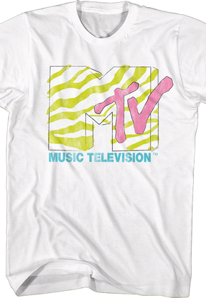 Stripes Logo MTV Shirt