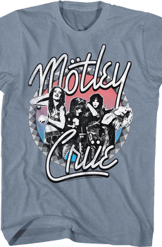 Studded Circle Photo Motley Crue T-Shirt