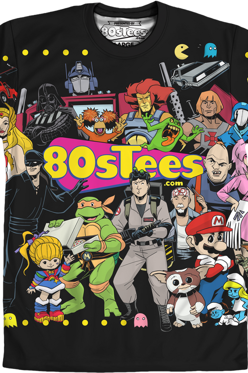 Sublimated 80sTees All-Stars Shirtmain product image