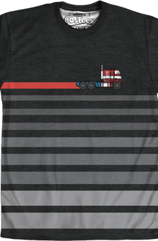 Sublimated Optimus Prime Stripe Transformers Shirt