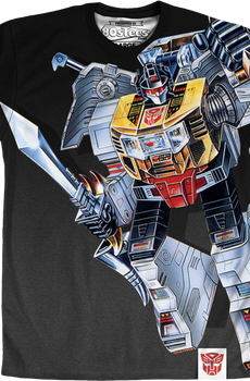 Sublimated Robot Mode Grimlock Transformers Shirt