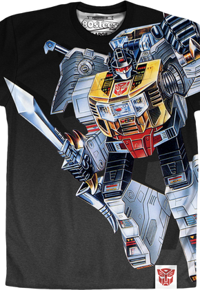 Sublimated Robot Mode Grimlock Transformers Shirt