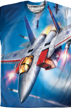 Sublimated Seeker Starscream Transformers Shirt