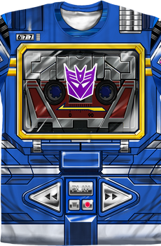 Sublimation Soundwave Costume T-Shirt