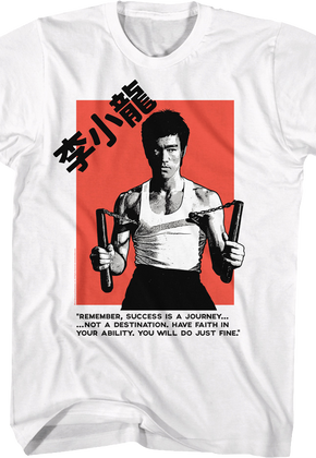 Success Is A Journey Bruce Lee T-Shirt
