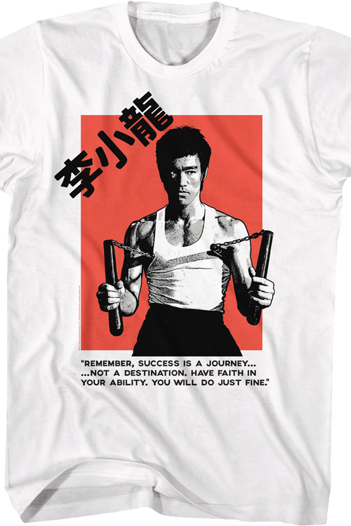 Success Is A Journey Bruce Lee T-Shirtmain product image