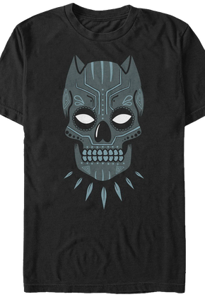 Sugar Skull Black Panther T-Shirt