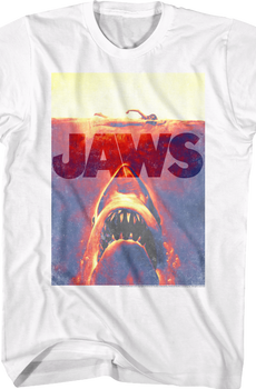 Sunburned Poster Jaws T-Shirt