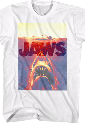Sunburned Poster Jaws T-Shirt