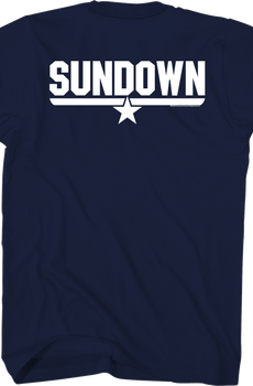 Sundown Name Top Gun T-Shirt