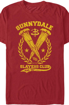 Sunnydale Slayers Club Buffy The Vampire Slayer T-Shirt