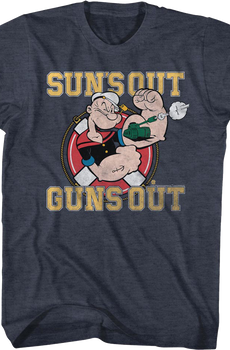 Sun's Out Guns Out Popeye T-Shirt