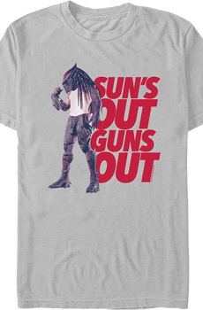 Sun's Out Guns Out Predator T-Shirt