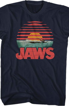 Sunset Blinds Jaws T-Shirt