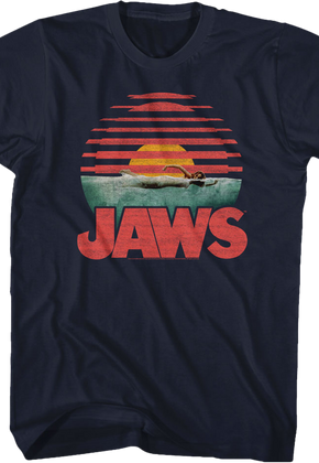 Sunset Blinds Jaws T-Shirt