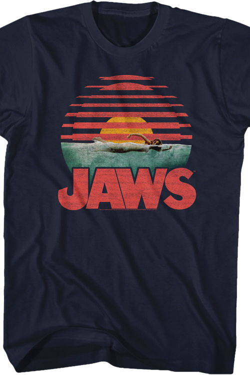 Sunset Blinds Jaws T-Shirtmain product image