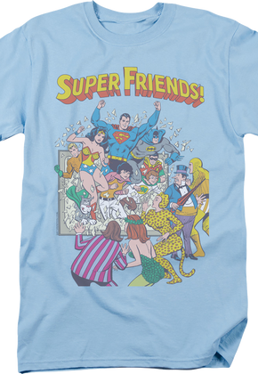 Super Friends To The Rescue DC Comics T-Shirt