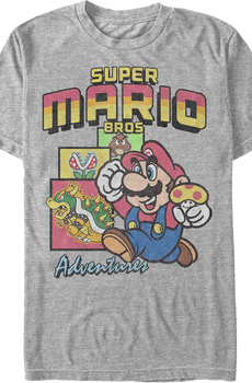 Super Mario Bros. Adventures Nintendo T-Shirt