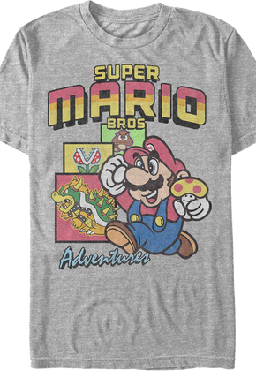 Super Mario Bros. Adventures Nintendo T-Shirt