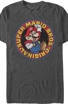 Super Mario Bros. Original Circle Nintendo T-Shirt