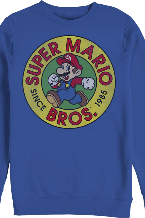 Super Mario Bros. Since 1985 Nintendo Sweatshirtmain product image