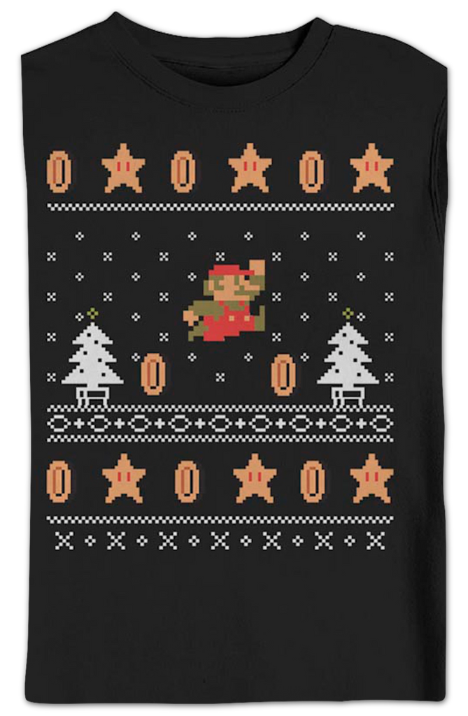 Nintendo ugly christmas sweater online