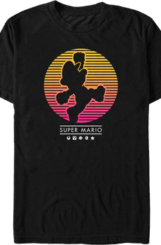 Super Mario Silhouette Nintendo T-Shirt