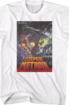 Super Metroid Japanese Poster Nintendo T-Shirt