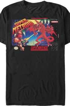 Super Metroid Cartridge Art Nintendo T-Shirt