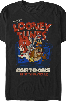 Super TV Saturday Morning Looney Tunes T-Shirt