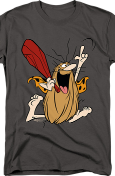 Superhero Pose Captain Caveman T-Shirt