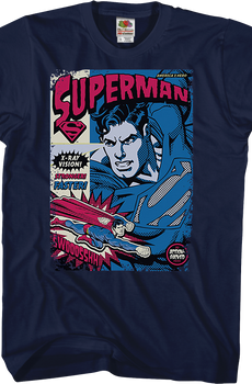 Superman Action-Packed DC Comics T-Shirt