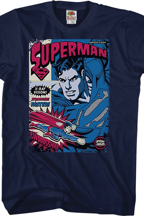 Superman Action-Packed DC Comics T-Shirtmain product image